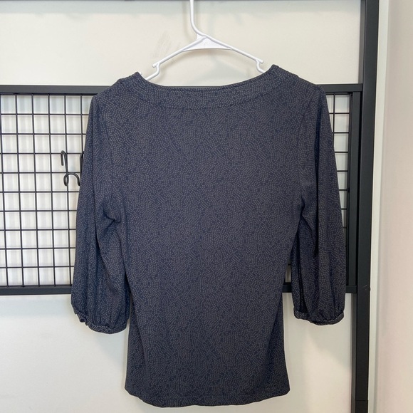 NWOT | Banana Republic women’s‎ stretch open-neck blouse — small - Picture 5 of 5